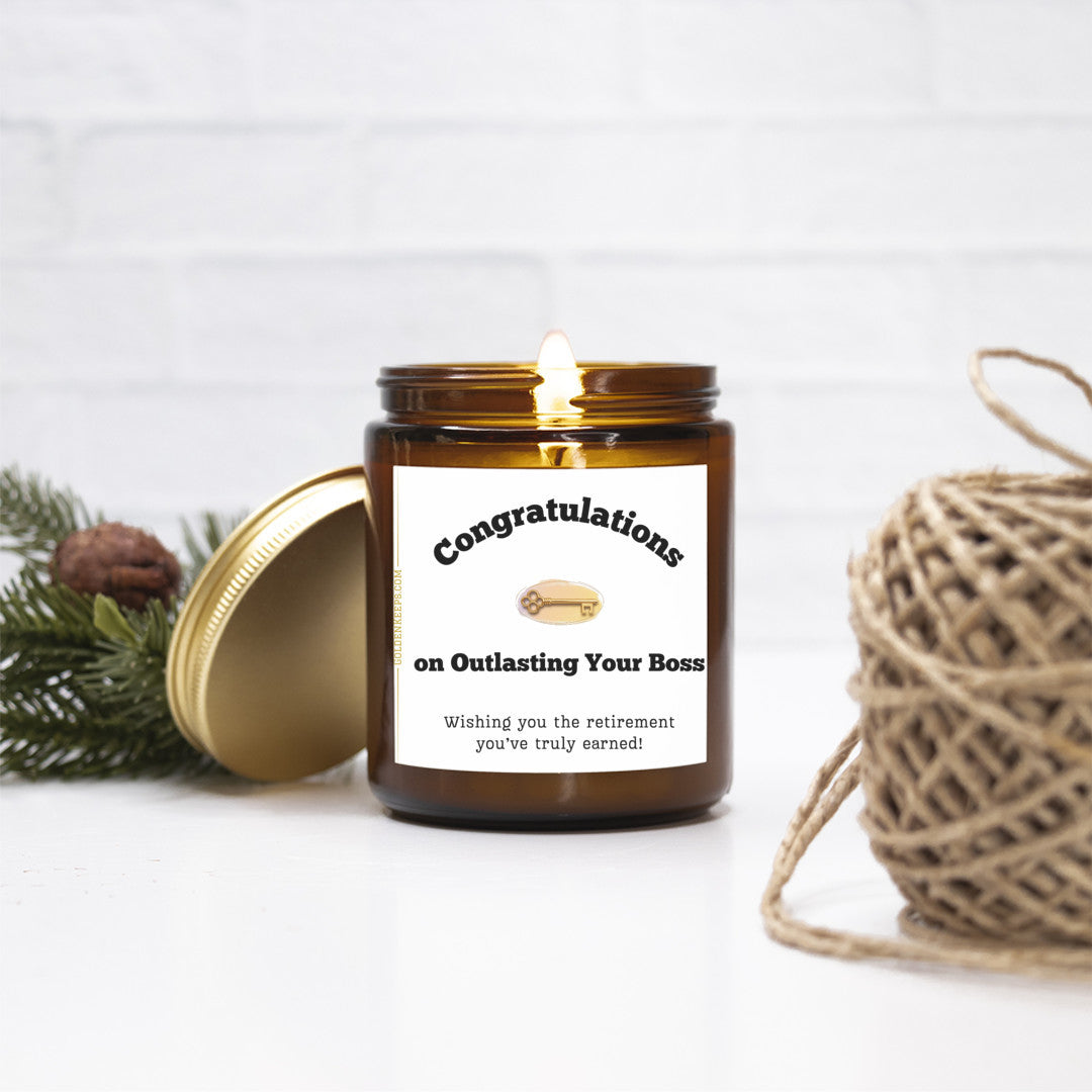 Candle 'Congratulations on Outlasting Your Boss' - Blackberry Vanilla